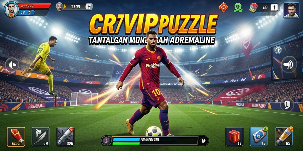 Tampilan gameplay seru dari CR7VIP yang menantang.