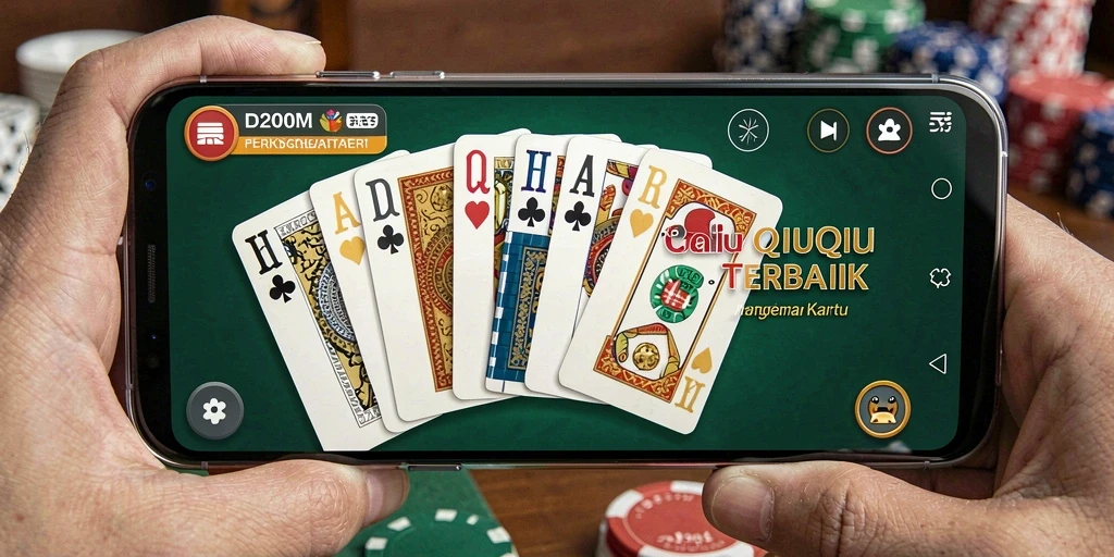 Gameplay D200M menampilkan serunya permainan QiuQiu.