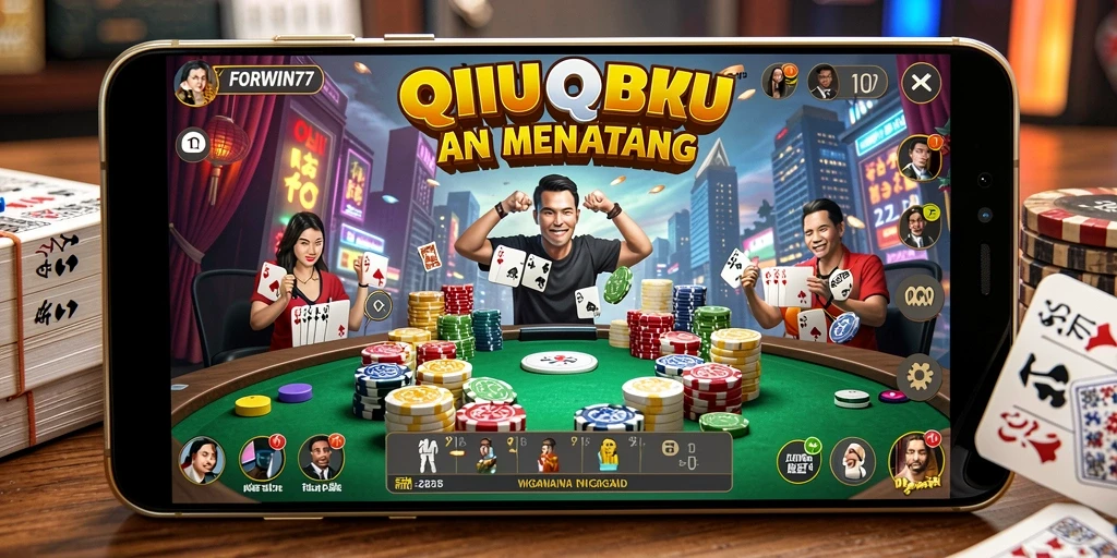 Tampilan menarik dari gameplay QiuQiu FORWIN77.