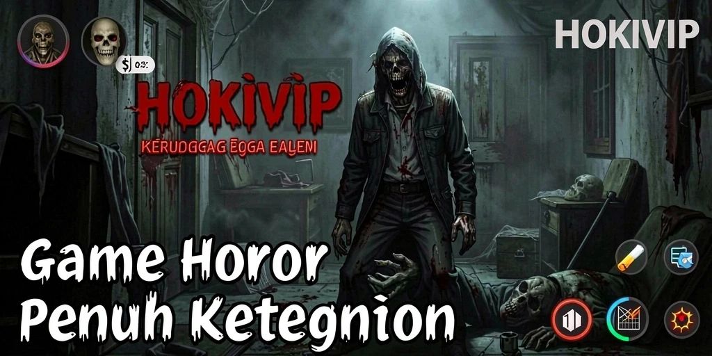 Gameplay HOKIVIP yang mendebarkan dan menyeramkan.