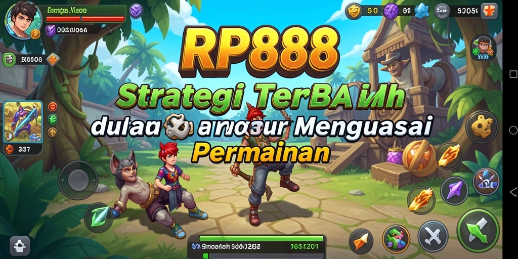 Tangkapan layar gameplay RP888 menampilkan pertempuran strategi yang intens.